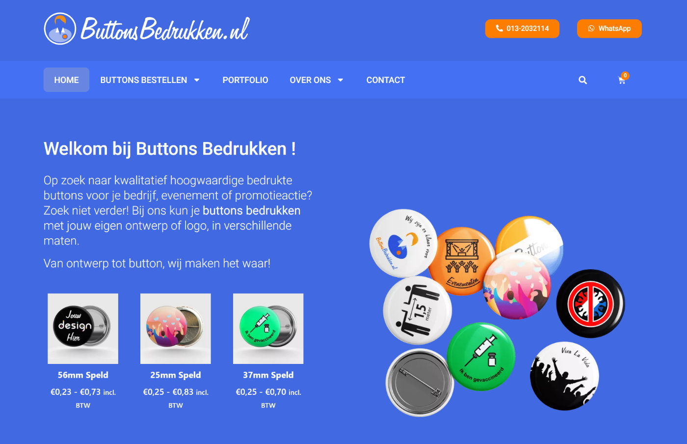 Buttons-Homepage